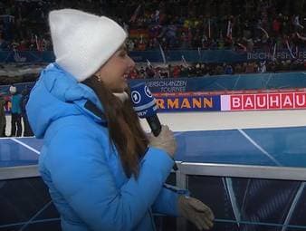 Tournee-Sieger lässt ARD-Moderatorin plötzlich stehen