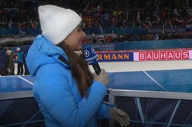 Tournee-Sieger lässt ARD-Moderatorin plötzlich stehen