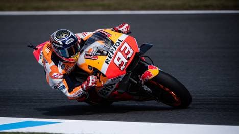 Marc Marquez verteidigte seinen WM-Titel in der MotoGP