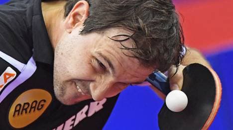 Timo Boll muss im Halbfinale verletzt aufgeben