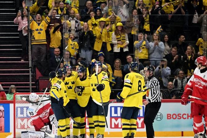Eishockey-WM: Schweden holt Bronze - Dänemark geht leer aus