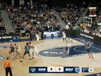 Spiel Highlights zu MLP Academics Heidelberg - SYNTAINICS MBC