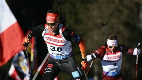 Philipp Horn war bester Deutscher in Antholz 