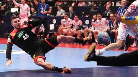 Deutschland spielte gegen Kroatien vor allem in der ersten Hälfte stark