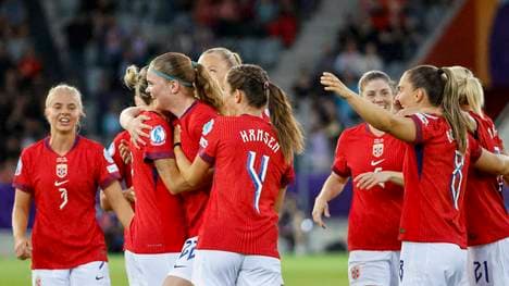 Norwegen spielt gegen Italien im Viertelfinale der Frauen-EM