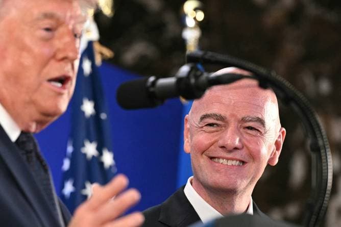 „Großartig“: Trump dankt Infantino