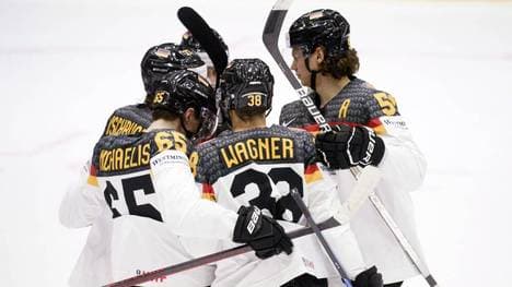 Die deutsche Mannschaft hat bei der Eishockey-WM nur knapp gegen Deutschland gewonnen