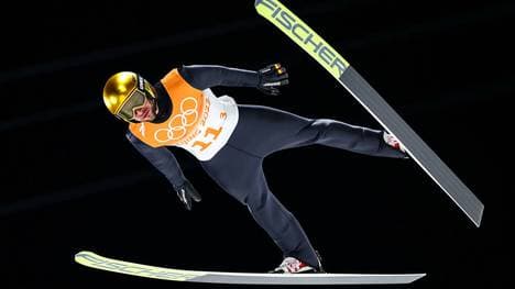 Markus Eisenbichler sprang auf Platz vier