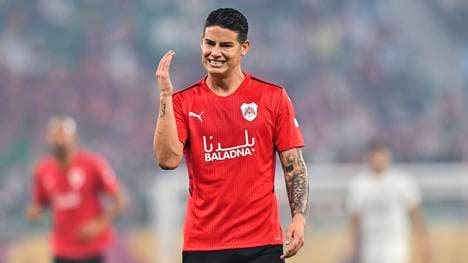 James Rodriguez droht in Katar der Abstieg