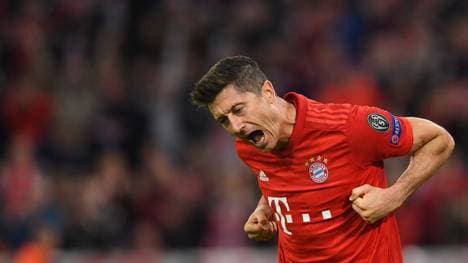 Robert Lewandowski erzielte die Führung gegen Köln