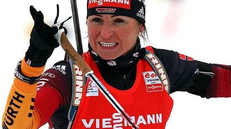 Die Schleife in Oberhof ist der mittlerweile zurückgetretenen Andrea Henkel gewidmet