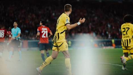 Waldemar Anton durfte in Lille erstmals seit langer Zeit wieder von Beginn an für den BVB spielen