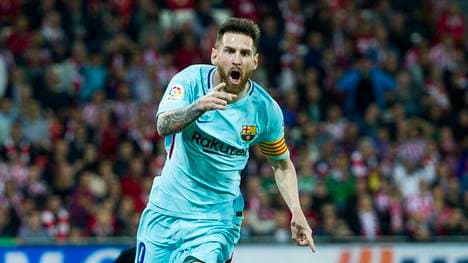PLATZ 1: Lionel Messi (FC Barcelona, Spanien) mit 68 Punkten (34 Tore)