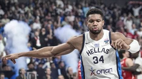 Giannis Antetokounmpo ist mit Griechenland ausgeschieden