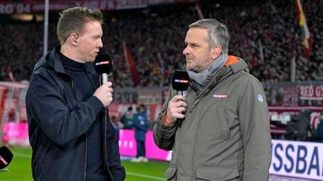 Julian Nagelsmann (l.) und Dietmar Hamann