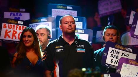 Raymond van Barneveld bei der Darts-WM