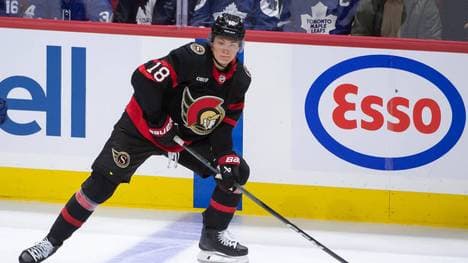 Eine gute Leistung von Tim Stützle reichte nicht