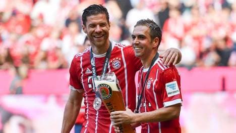 Philipp Lahm spielte beim FC Bayern zusammen mit Xabi Alonso