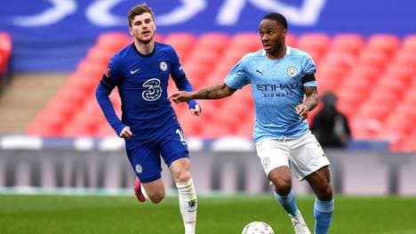 Sind Timo Werner und Raheem Sterling bald Teamkameraden?