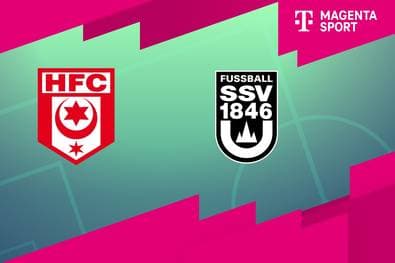 Hallescher FC - SSV Ulm 1846 (Highlights)