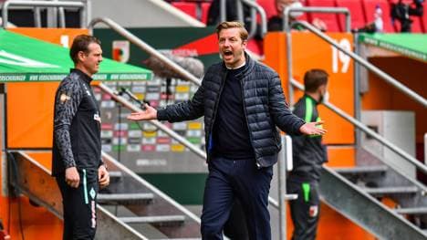 Florian Kohfeldt ist mit Werder Bremen auf den Relegationsplatz abgerutscht