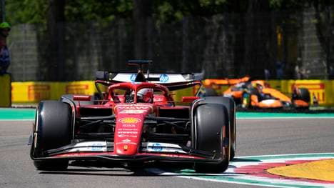 Charles Leclerc dominierte das erste Training in Imola