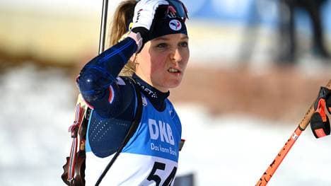 Océane Michelon erlebte ein bitteres Debüt als Schlussläuferin 