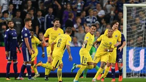RSC Anderlecht v Paris Saint-Germain - UEFA Champions League