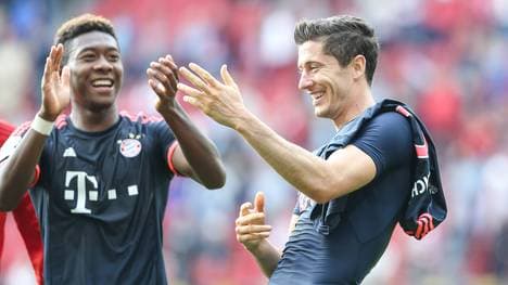 David Alaba glaubt an seinen Kollegen Robert Lewandowski
