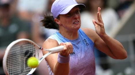 Ohne Glanz in Runde zwei: Iga Swiatek