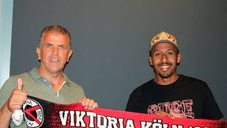 Florian Heister (r.) wechselt zu Viktoria Köln