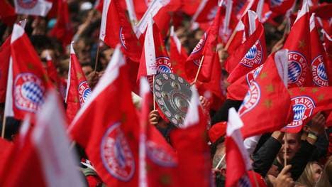 FC Bayern Muenchen Celebrate Winning The Bundesliga