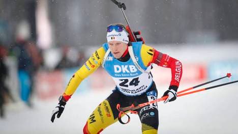 Thierry Langer sorgte beim Biathlon-Weltcup für einen Schockmoment