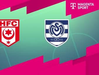 Hallescher FC - MSV Duisburg: Tore und Highlights | 3. Liga
