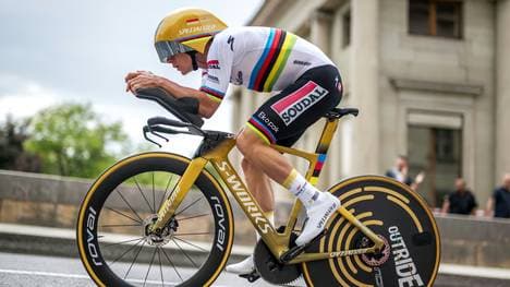 Sieg in der Spezialdisziplin: Remco Evenepoel