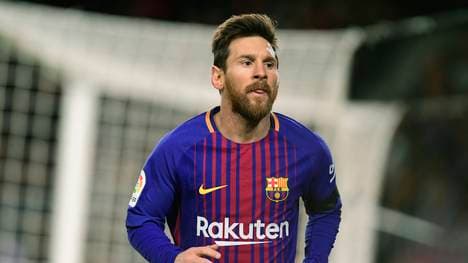 Lionel Messi vom FC Barcelona hat eine Schwäche