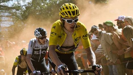 Geraint Thomas hat erstmalig die Tour de France gewonnen
