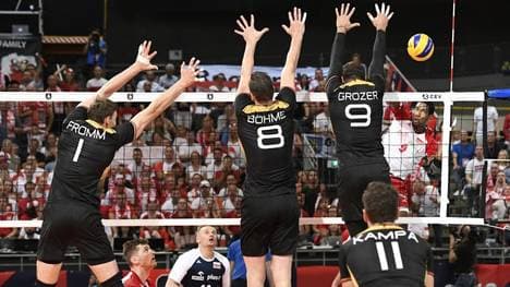 Das DVV-Team will mit einem Finalsieg gegen Frankreich das Olympia-Ticket lösen