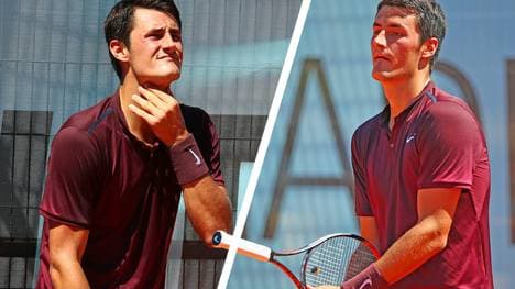 Bernard Tomic sorgte beim Matchball für einen Skandal