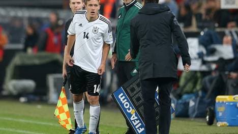Kruse wird von Löw eingewechselt