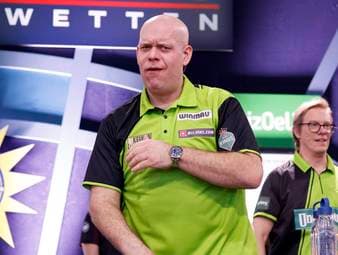 Van Gerwen verändert seinen gewohnten Look