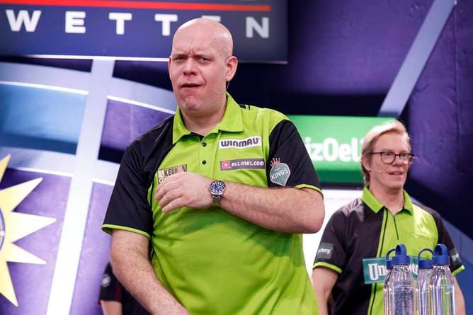 Van Gerwen verändert seinen gewohnten Look