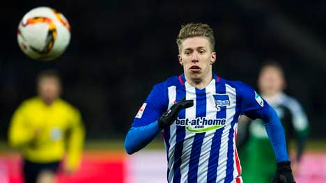 Mitchell Weiser steht noch bis 2018 bei Hertha BSC unter Vertrag