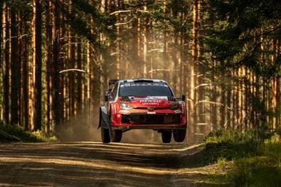 Pajari gewinnt Heimrallye