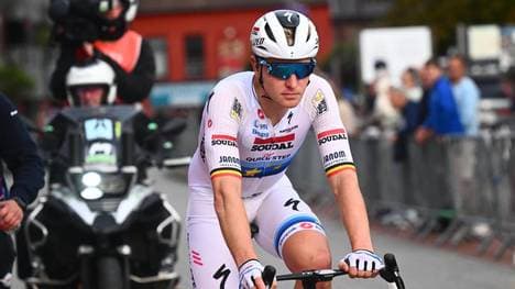 Europameister Tim Merlier stürzte auf den letzten Kilometern