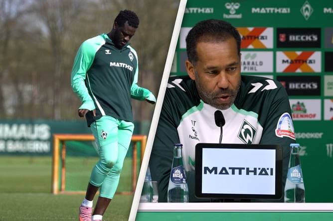 Übergewicht? Bonifaces Trainer wird deutlich