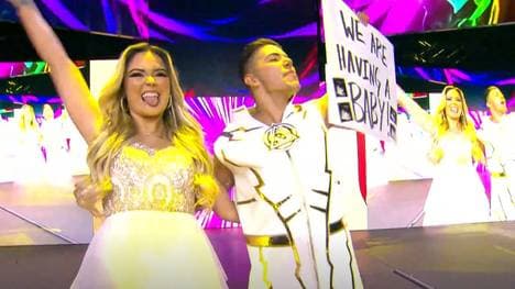 Tay Melo und Sammy Guevara werden Eltern