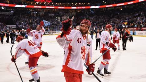 Alexander Thiel Hamburg Freezers v Duesseldorfer EG  - DEL Play-offs Quarter Final Game 7