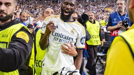 Rüdiger durfte mit Real jubeln