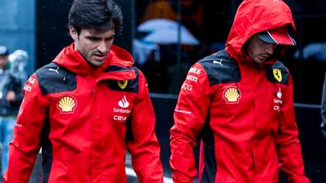 Auch Carlos Sainz (l.) und Charles Leclerc verstehen den Ferrari-Boliden nicht